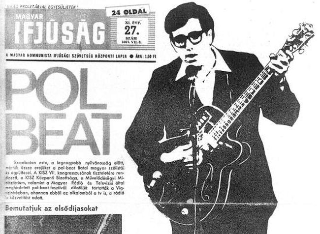 The first pol-beat festival in 1967