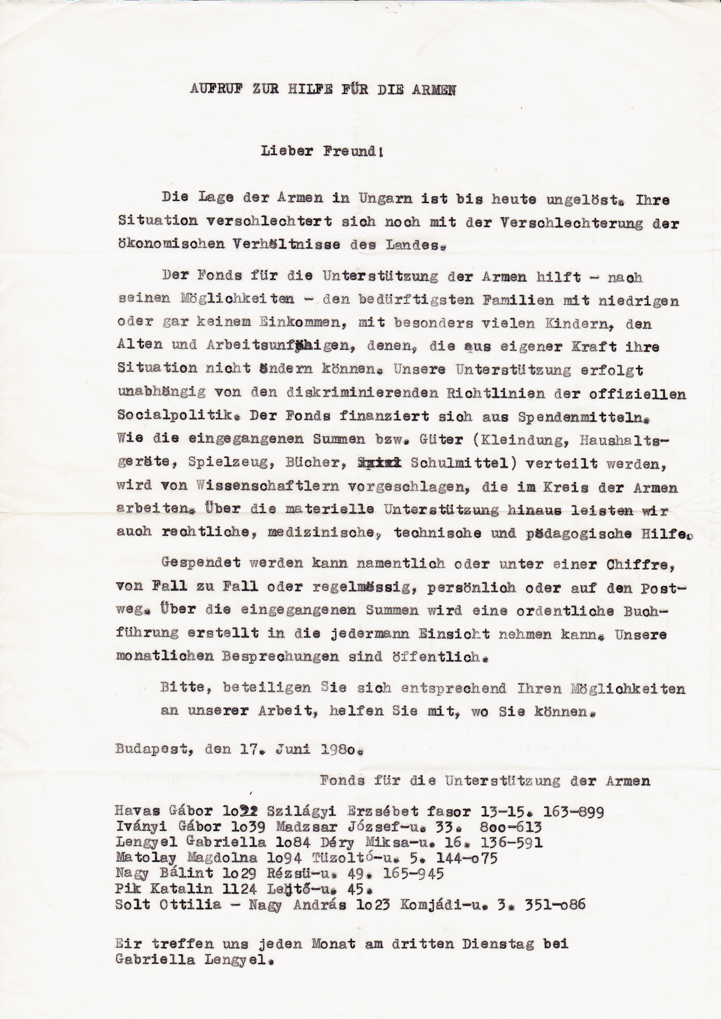 A Huszadik Sz&aacute;zad Eml&eacute;kezete : Lengyel Gabriella Gyűjtem&eacute;nye